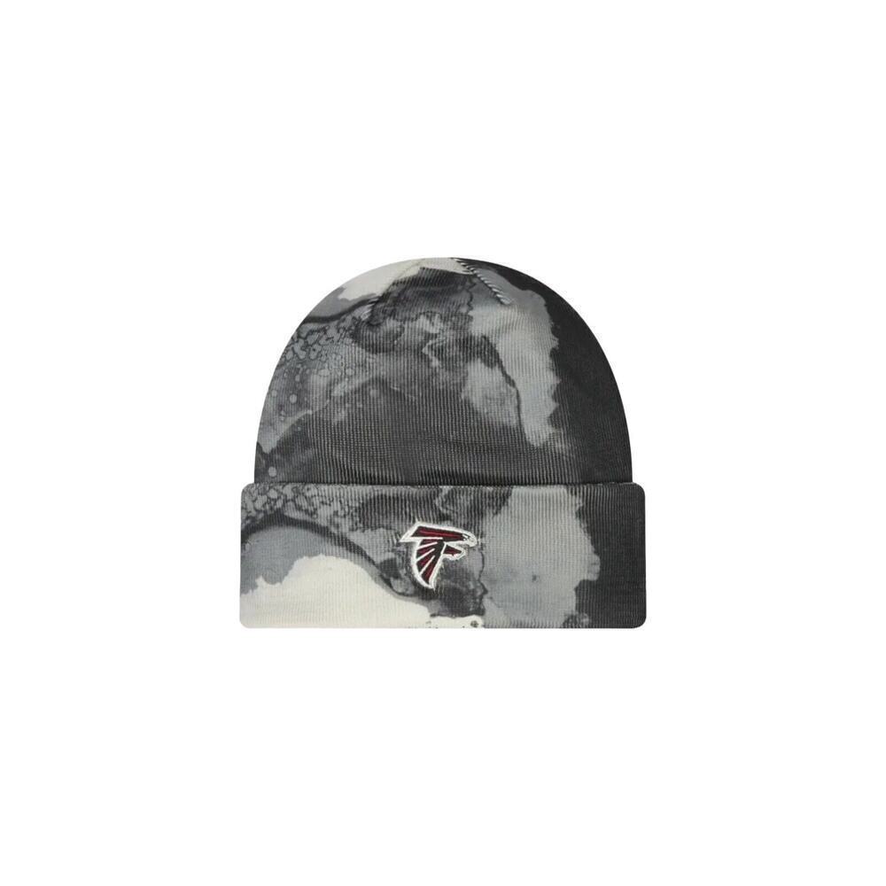 New Era Men's Atlanta Falcons Sideline Ink Knit Beanie One Size - Picture 2 of 11